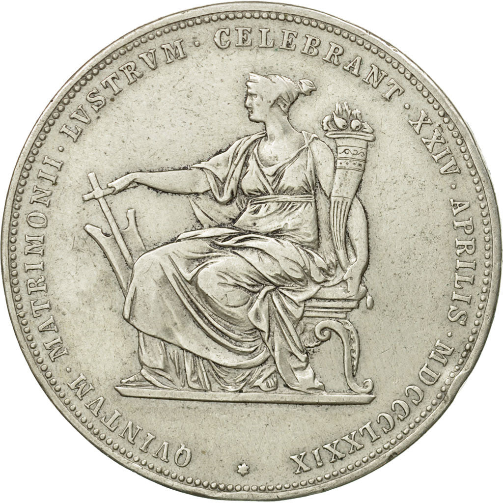 Coin, Austria, Franz Joseph I, 2 Gulden, Zwei, 1879, EF(40-45), Silver, KM:M5