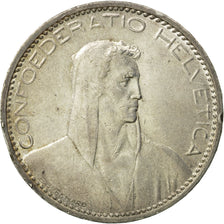 Coin, Switzerland, 5 Francs, 1923, Bern, AU(50-53), Silver, KM:37