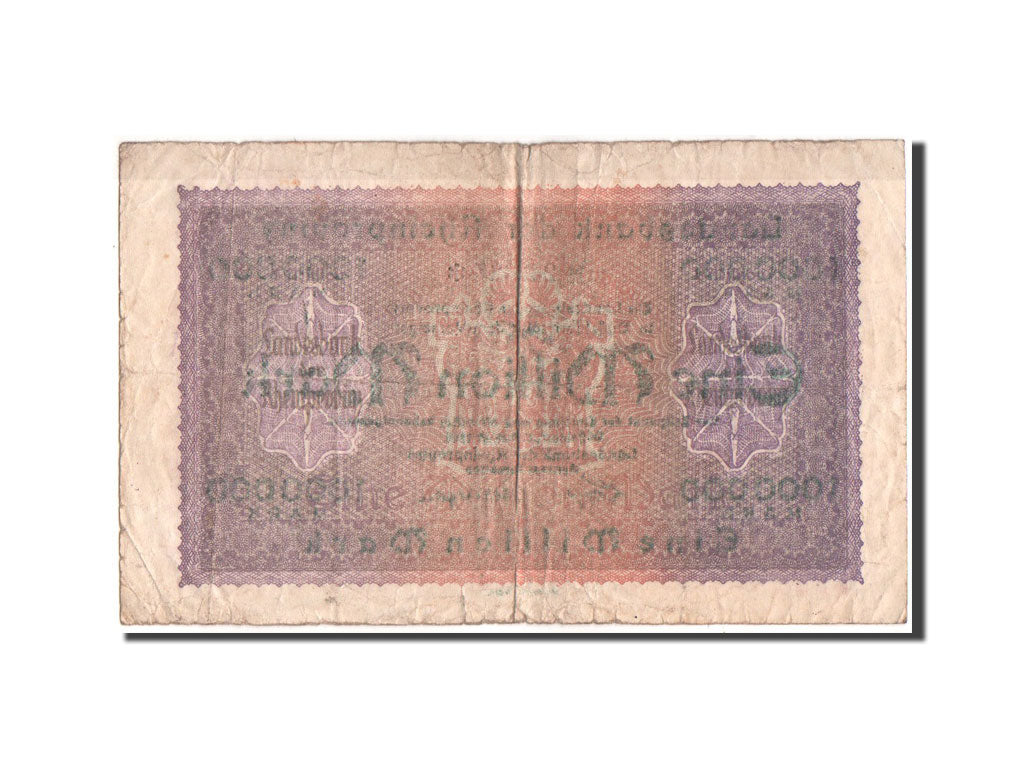 Banknote, Germany, Rheinprovinz, 1 Million Mark, Landesbank, 1923, 3.8.1923