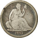 Monnaie, États-Unis, Seated Liberty Dime, Dime, 1837, U.S. Mint, Philadelphie