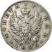 Monnaie, Russie, Alexander I, Rouble, 1825, St. Petersburg, TB+, Argent, KM:130