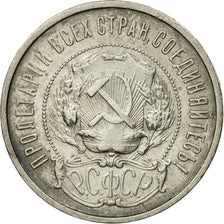 Coin, Russia, 50 Kopeks, 1922, Leningrad, EF(40-45), Silver, KM:83