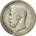 Coin, Russia, Nicholas II, 50 Kopeks, 1899, Paris, VF(30-35), Silver, KM:58.1