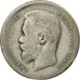 Coin, Russia, Nicholas II, 50 Kopeks, 1899, St. Petersburg, VF(20-25), Silver
