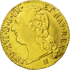 Moneta, Francia, Louis XVI, Louis d'or à la tête nue, Louis d'Or, 1786