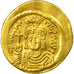 Coin, Maurice Tiberius, Solidus, Constantinople, AU(50-53), Gold, Sear:478