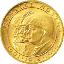 Coin, Romania, Mihai I, 20 Lei, 1944, MS(64), Gold, KM:M13