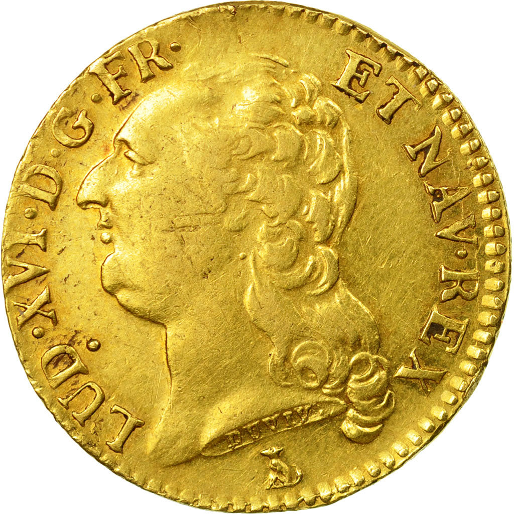 Monnaie, France, Louis XVI, Louis d'or à la tête nue, Louis d'Or, 1786