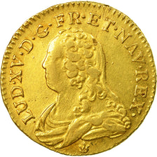 Coin, France, Louis XV, Louis d'or aux lunettes, Louis d'Or, 1729, Lyons