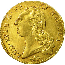 Monnaie, France, Louis XVI, Double louis d'or à la tête nue, 1787, Lyon