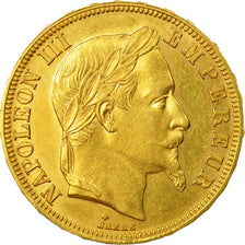 Münze, Frankreich, Napoleon III, Napoléon III, 50 Francs, 1866, Strasbourg