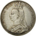 Coin, Great Britain, Victoria, Crown, 1888, London, EF(40-45), Silver, KM:765