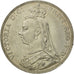 Monnaie, Grande-Bretagne, Victoria, Crown, 1888, Londres, TTB+, Argent, KM:765