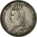 Monnaie, Grande-Bretagne, Victoria, Crown, 1889, Londres, TTB+, Argent, KM:765