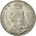 Coin, Great Britain, Victoria, Crown, 1892, London, VF(20-25), Silver, KM:765