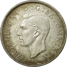 Coin, Great Britain, George VI, Crown, 1937, AU(55-58), Silver, KM:857