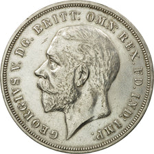 Coin, Great Britain, George V, Crown, 1935, AU(50-53), Silver, KM:842