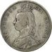 Münze, Großbritannien, Victoria, 1/2 Crown, 1889, London, S, Silber, KM:764