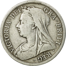 Coin, Great Britain, Victoria, 1/2 Crown, 1900, London, VF(20-25), Silver