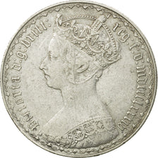 Coin, Great Britain, Victoria, Florin, Two Shillings, 1884, London, VF(30-35)