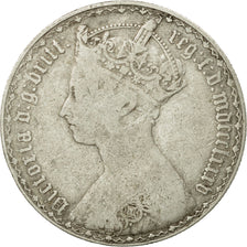 Coin, Great Britain, Victoria, Florin, Two Shillings, 1885, London, F(12-15)
