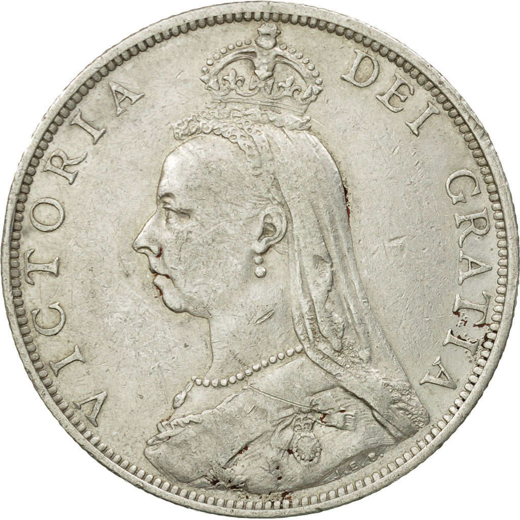 Monnaie, Grande-Bretagne, Victoria, Florin, Two Shillings, 1888, Londres, TTB