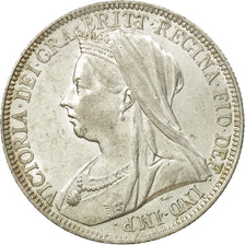 Münze, Großbritannien, Victoria, Florin, Two Shillings, 1901, London, VZ