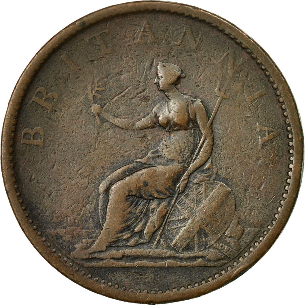 Coin, Great Britain, George III, Penny, 1806, VF(20-25), Copper, KM:663
