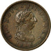 Coin, Great Britain, George III, Penny, 1806, EF(40-45), Copper, KM:663