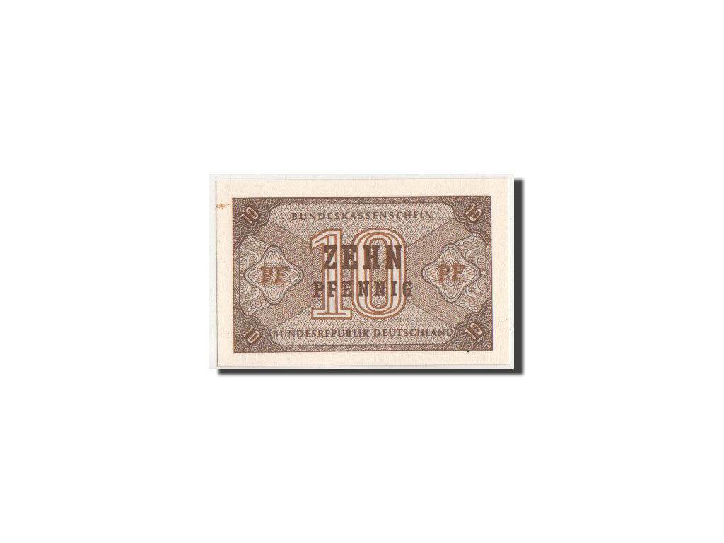 GERMANY - FEDERAL REPUBLIC, 10 Pfennig, 1967, KM:26