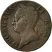 Coin, Ireland, Farthing, 1760, VF(20-25), Copper, KM:135