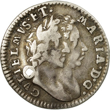 Coin, Great Britain, William and Mary, 4 Pence, Groat, 1691, VF(20-25), Silver