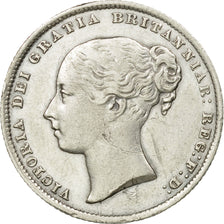 Coin, Great Britain, Victoria, Shilling, 1864, EF(40-45), Silver, KM:734.3
