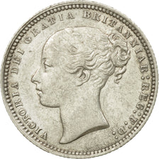 Coin, Great Britain, Victoria, Shilling, 1873, EF(40-45), Silver, KM:734.2