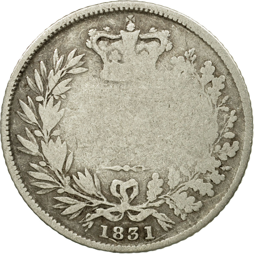 Coin, Great Britain, William IV, 6 Pence, 1831, F(12-15), Silver, KM:712