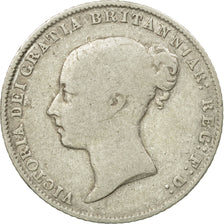 Coin, Great Britain, Victoria, 6 Pence, 1864, VF(20-25), Silver, KM:733.2