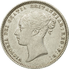 Coin, Great Britain, Victoria, 6 Pence, 1873, EF(40-45), Silver, KM:751.1