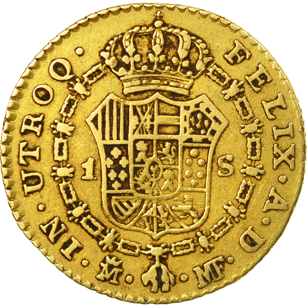 Monnaie, Espagne, Charles IV, Escudo, 1799, Madrid, TB+, Or, KM:434