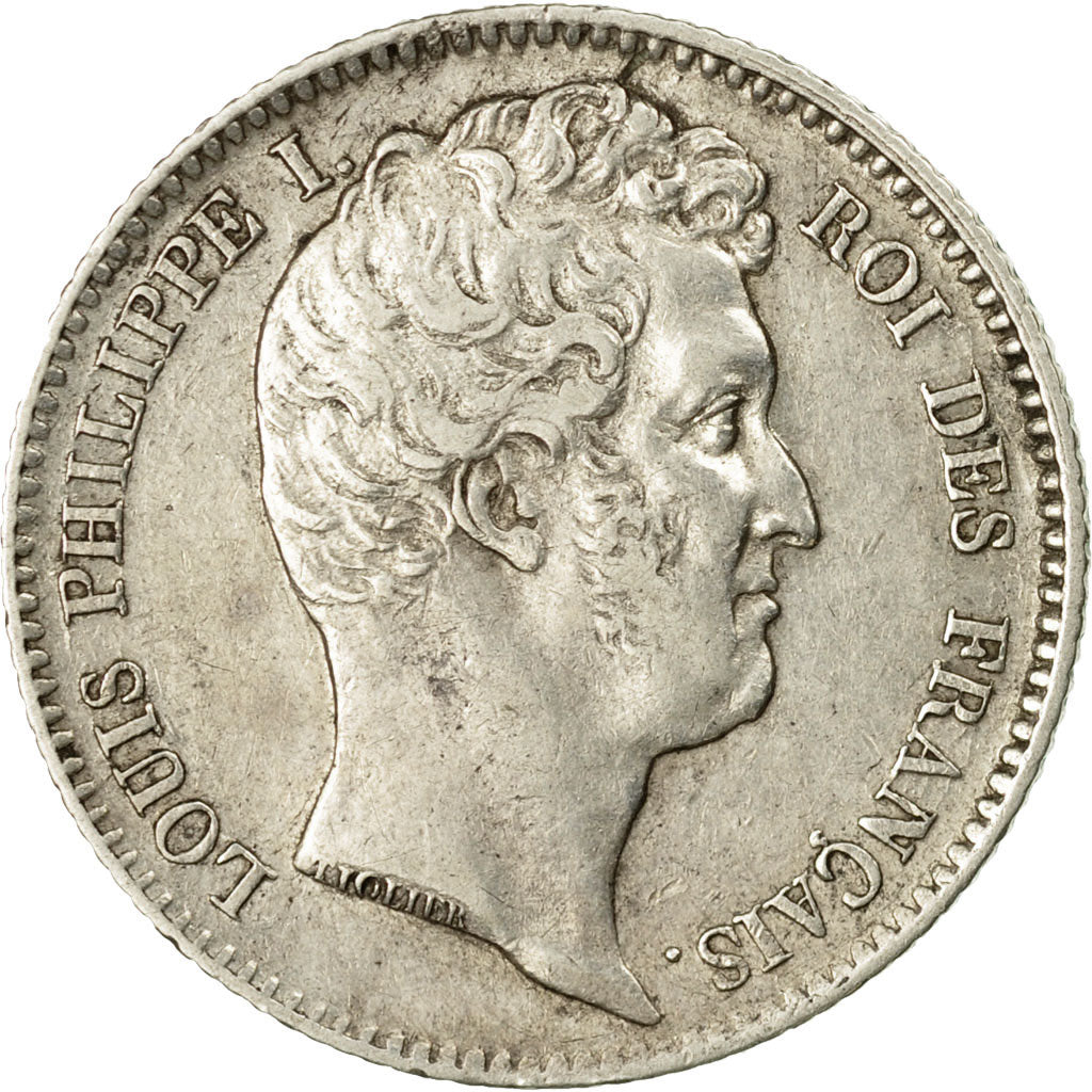 Coin, France, Louis-Philippe, Franc, 1831, Lille, EF(40-45), Silver, KM:742.12