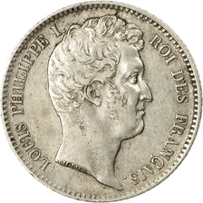 Coin, France, Louis-Philippe, Franc, 1831, Lille, EF(40-45), Silver, KM:742.12
