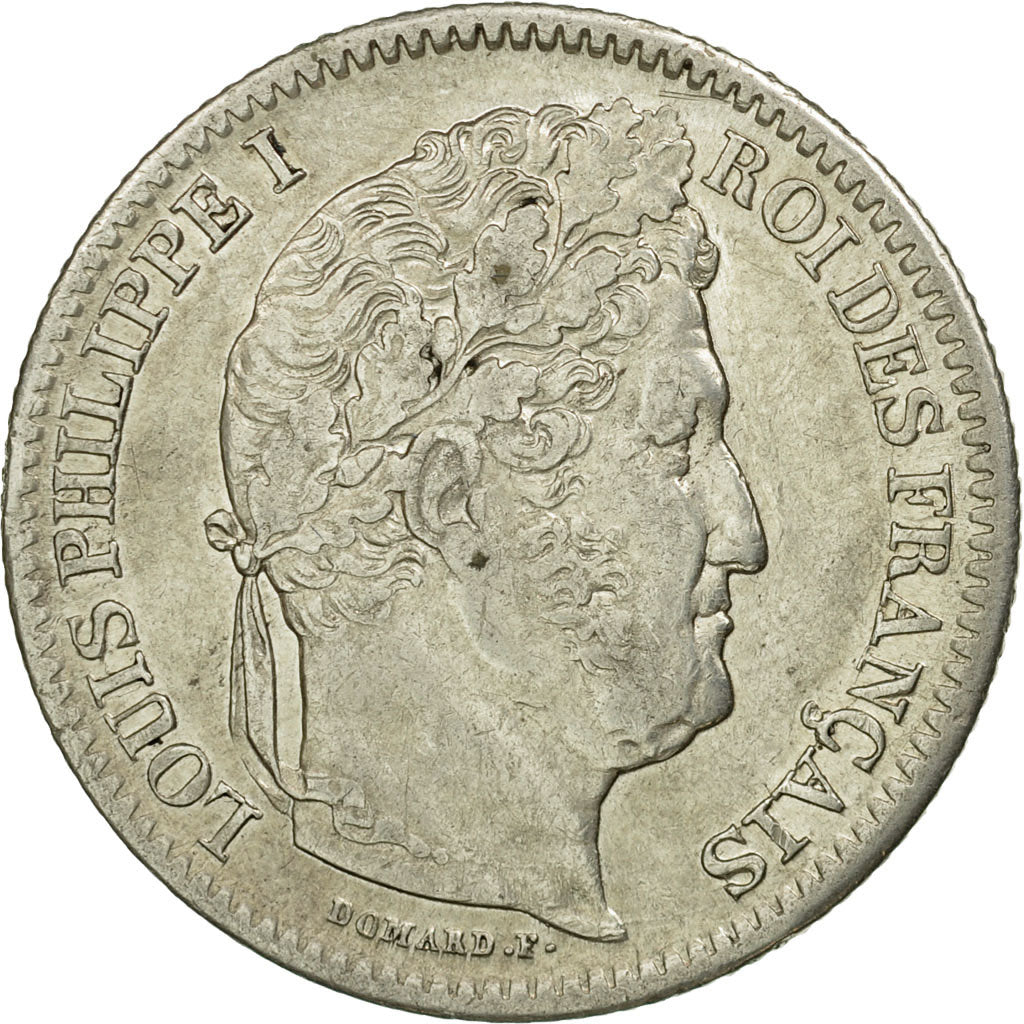 Coin, France, Louis-Philippe, 2 Francs, 1839, Rouen, EF(40-45), Silver