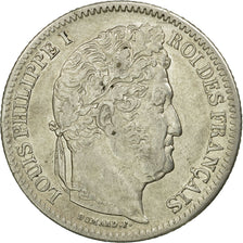 Coin, France, Louis-Philippe, 2 Francs, 1839, Rouen, EF(40-45), Silver