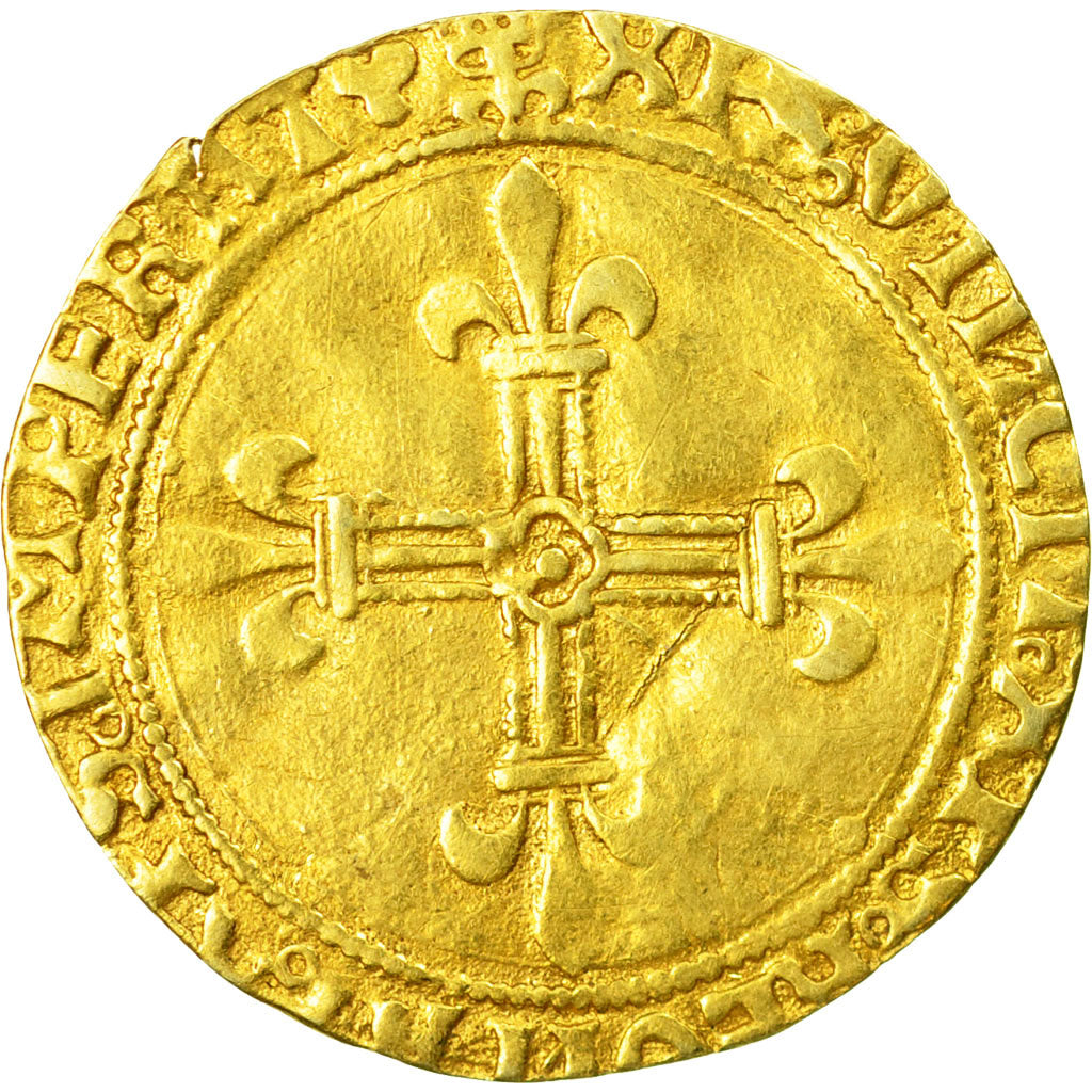 Münze, Frankreich, Louis XII, Ecu d'or, Lyon, SS, Gold, Duplessy:647