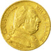 Coin, France, Louis XVIII, 20 Francs, 1814, Bordeaux, VF(30-35)