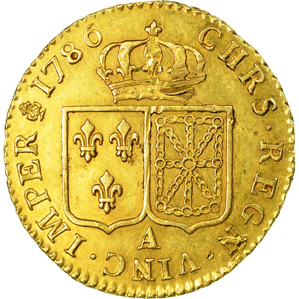 Coin, France, Louis XVI, Louis d'or à la tête nue, Louis d'Or, 1786, Paris