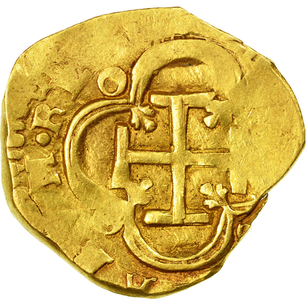 Coin, Spain, Philip III, 2 Escudos, Seville, VF(30-35), Gold