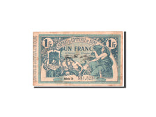 Banconote, Algeria, Bône, 1 Franc, Chambre de Commerce, 1920, 8.3.1920, MB+