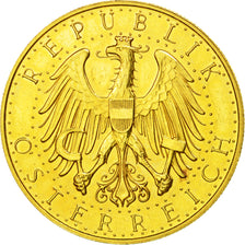 Coin, Austria, 100 Schilling, 1927, AU(55-58), Gold, KM:2842