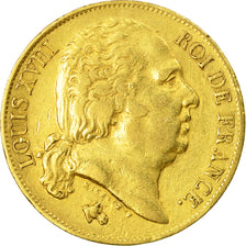 Münze, Frankreich, Louis XVIII, Louis XVIII, 20 Francs, 1818, Bayonne, SS