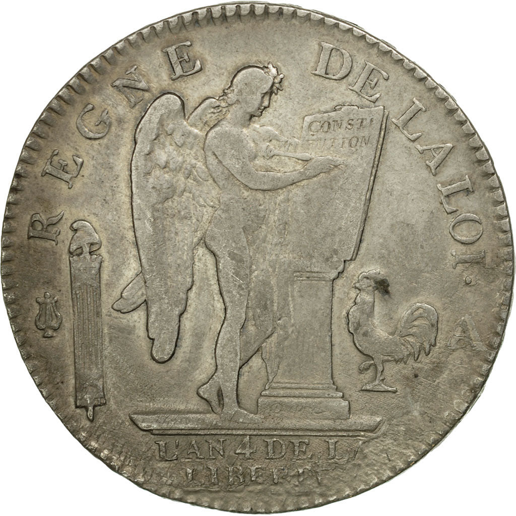 Monnaie, France, Louis XVI, Écu de 6 livres françois, ECU, 6 Livres, 1792